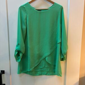 The Limited Green Women's blouse size M